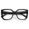 DOOViC Blue Light Blocking Reading Glasses Large Black Frame 2.25 Womens Black Square Readers