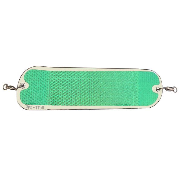 Pro-Troll Fishing Products ProChip 8-Inch Flasher, Chrome/Green