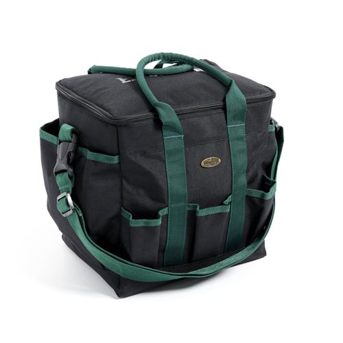 Shires Ezi-Groom Grooming Kit Bag Forest Green