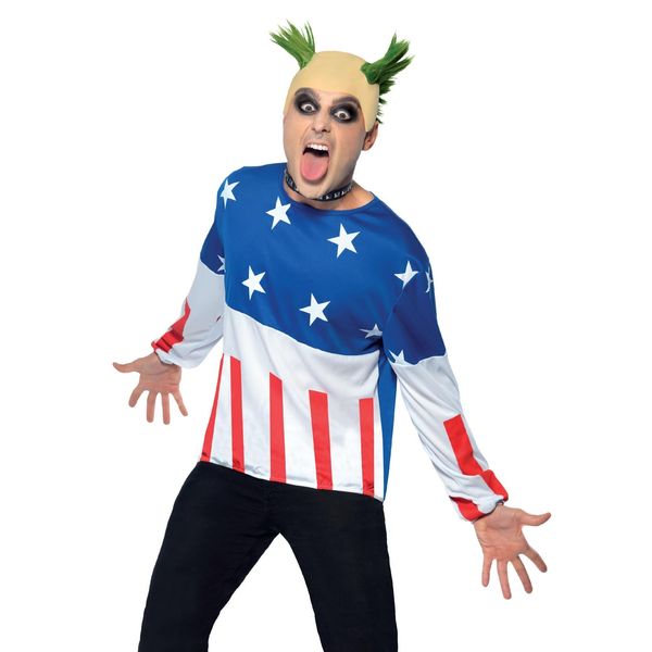 Smiffys Party Starter Costume, M - Size 38"-40", Blue