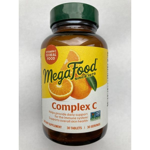 Megafood Complex C, 30 tabs, immune system, skin health