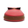 Megan 2802-02 Glasses Case, Semi-Hard, Vertical, Compact, Thin, Monocoque, Slim, Portable, Convenient, Red