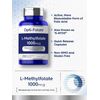 Methyl Folate 1000 Mcg Metabolically Active Folate 5-MTHF Bioavailable, 200 Caps