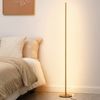 DEWENWILS LED Corner Floor Lamp, 57.5" Minimalist Dimmable Slim Lighting 3000K