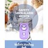 Personal Safety Alarm, 130 dB Loud Keychain Siren Replaceable Battery