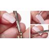 SHEBA NAILS Brush On Resin Precut Linen Nail Wrap Starter Kit
