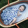 aden + anais Silky Soft Swaddle 3 Pack, Indigo