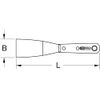 KS Tools 907.2263 50 x 225mm Stainless Decorator Scraper
