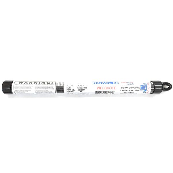 Weldcote Metals 55 Nickel Stick Electrode - 1# Package (3/32" Diameter)