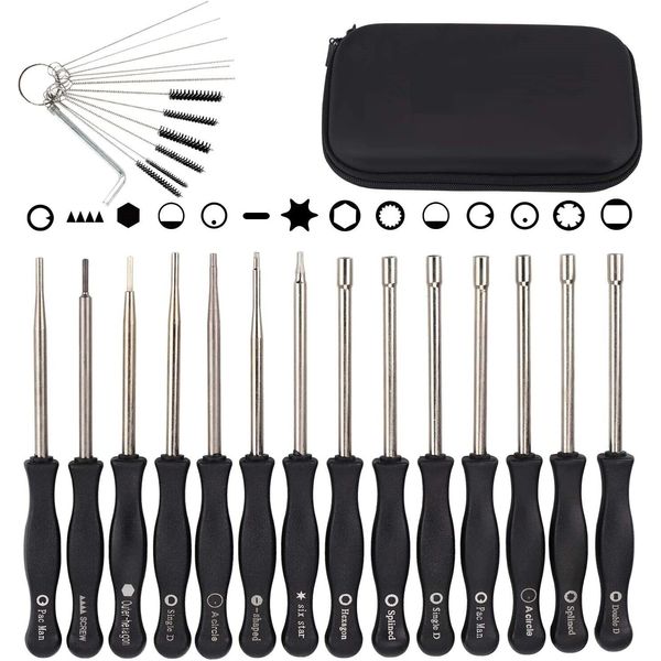 14 Pcs Carburetor Adjustment Tool Kit For Common 2 Cycle Small Engine