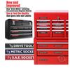 Blue Adhesive Toolbox Labels