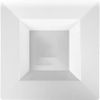 12oz Disposable Clear Square Plastic Soup Bowl Splendid Collection Design 20pcs