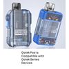ASPIRE Gotek Replacement Pods (0.6 ohm - Large) - 2 Pack, Side Fill System, RDTL Vaping, No Nicotine
