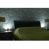 Auraglow Plugin GU10 Spotlight Uplighter Wall Wash Light Plug Socket Lamp with Cool White LED Bulb