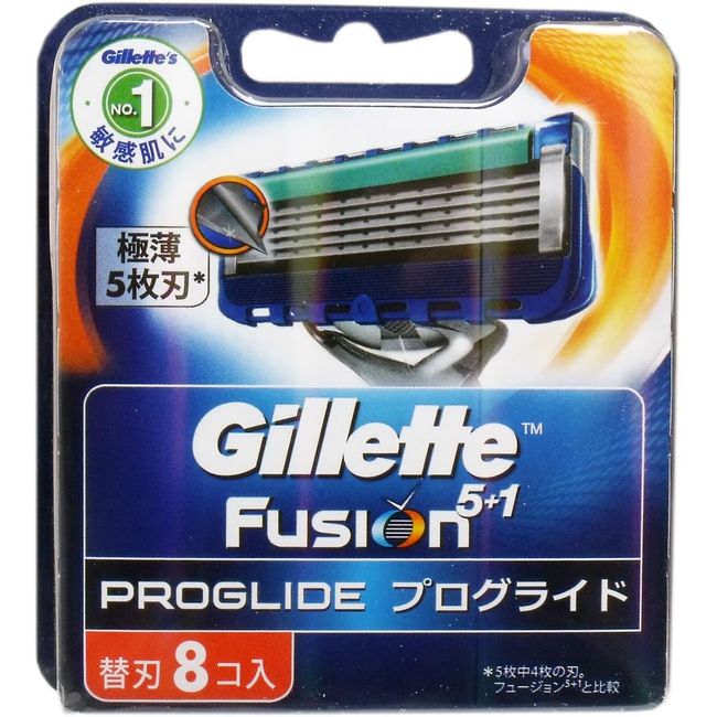 [P&amp;G] Gillette Proglide Manual Spare Blades 8 Pieces x 2 Piece Set