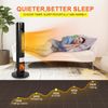 Space Heater w/ 3D Oscillating 1500W Electric Ceramic Tower Heater with Remote