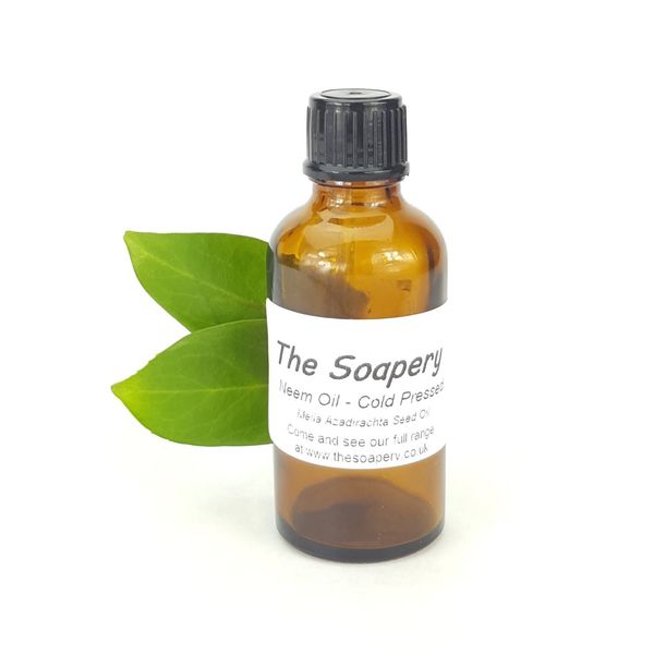 Neem Oil 50ml - Cold Pressed, Virgin, Unrefined - 100% Natural