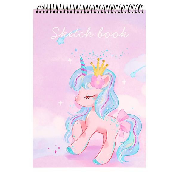 Sketch Book, 100 Pages (50 Sheets), Spiral Bound Artist Sketch Pad, Durable Acid Free Drawing Paper for Drawing, Painting, Sketching or Doodling