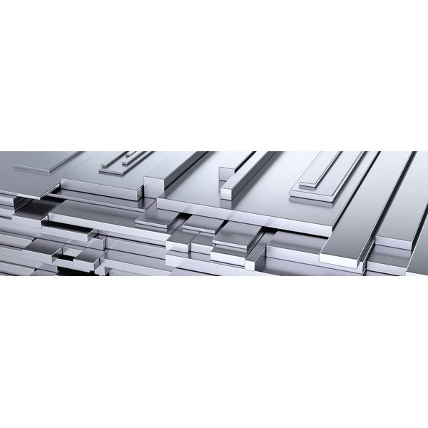 ALUMINIUM FLAT BAR STRIP - MULTIPLE VARIATIONS ( 100mm-5000mm) (50mm x 3mm x 2000mm)