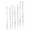 Pimple Popper Tool Set,7 Pcs Blackhead Remover Stainless Acne Comedone Extractor