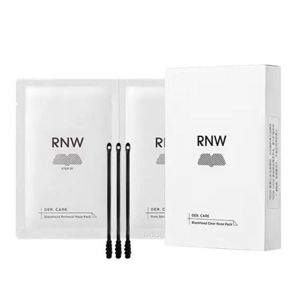Blackhead nose patch combination patch (10 pieces), 3-step pore melting and soothing patch, blackhead removal tool.