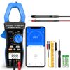 SURLABA Digital Clamp Multimeter, Bluetooth, 6000 Counts, Voltage Current Tester, APP Supported, Auto Range NCV Volt Amp Capacitance Resistance Temperature Continuity Diode Frequency Test