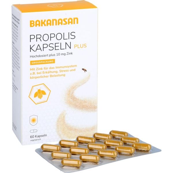 Bakanasan Propolis Plus Capsules (Pack of 60)