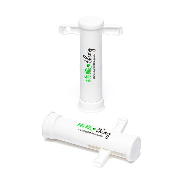 BUG BITE THING Suction Tool - Bug Bites and Bee/Wasp Stings, Natural Insect Bite Relief - White 2-Pack