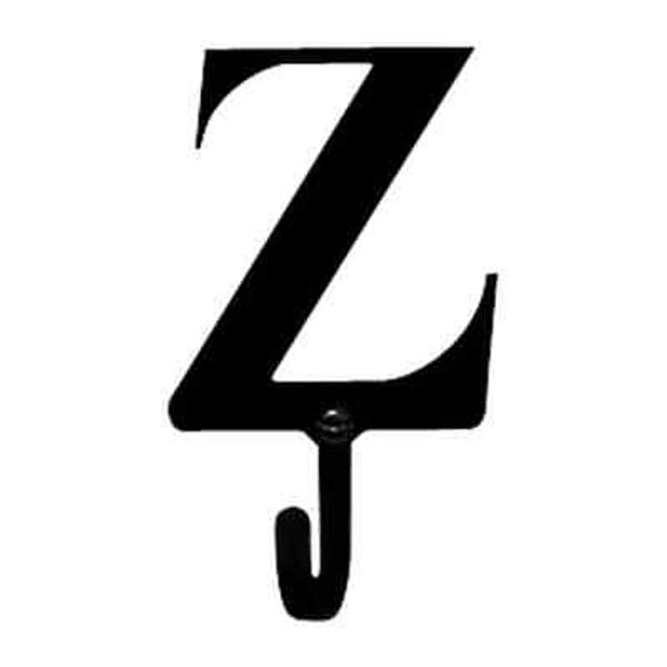 Letter Initial Z Coat Hook Wall Mount Towel Bath Pet Leash Organization Name