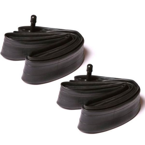 Sunchase 2x 24x1 3/8 Bicycle Inner Tubes with Schrader Valve (Car Type Valve)