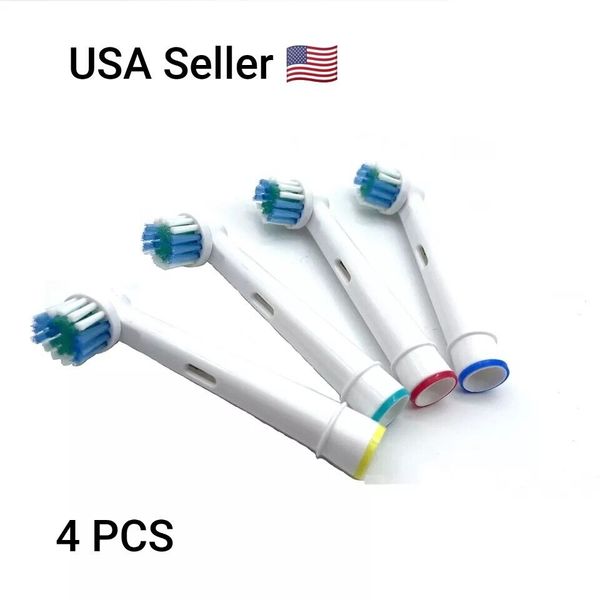 4PCS Electric Toothbrush Replacement Brush Heads Refill Head For OralB Whitening