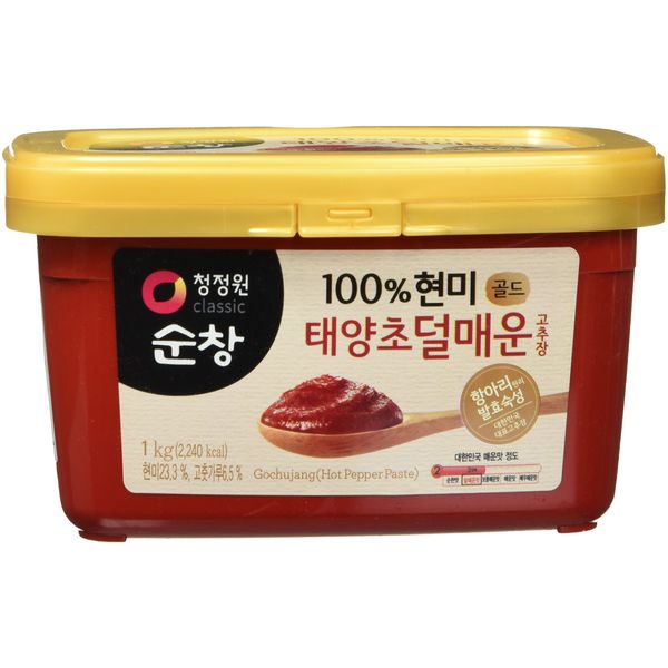 Less Spicy(Mild HOT) Gochujang By Chungjungwon 2.2 Lbs