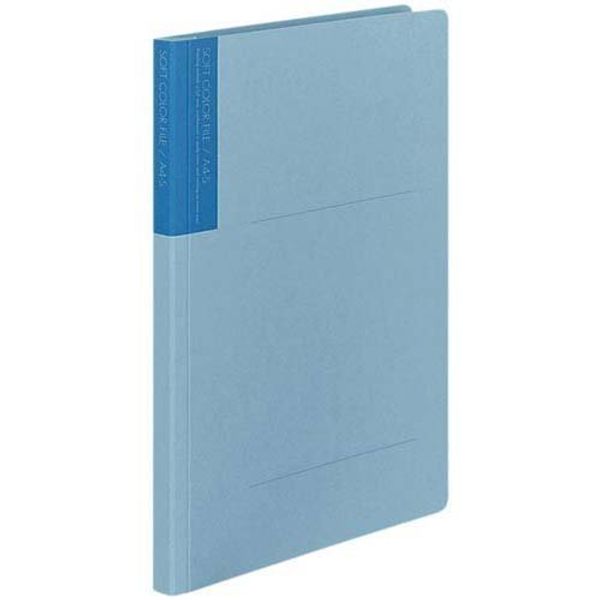 Kokuyo soft color files A4 Blue 10 Books