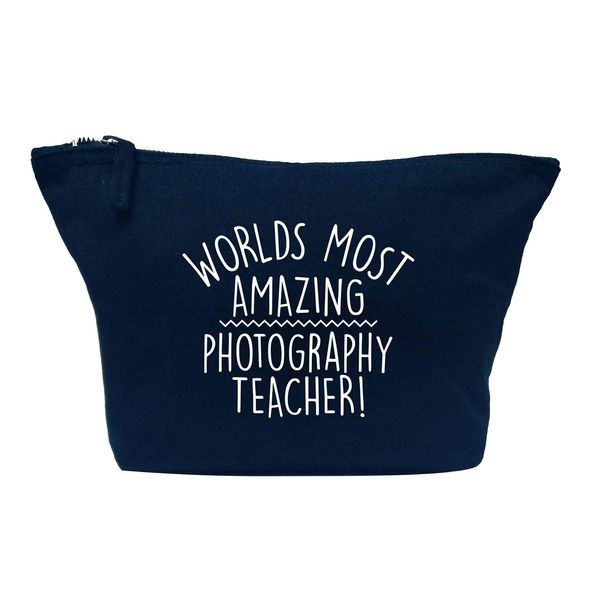 Flox Creative Makeup Bag Amazing Photography Teacher Navy