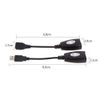 USB2.0 RJ45 Extension Adapter,over Cat5/RJ45/Cat6 Ethernet USB Male/Female Extender Kit