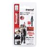Trend Snappy 1/2 Inch TCT Countersink with Adjustable 3.5mm HSS Pilot Drill, Quick Release, SNAP/CS/12TC