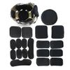 19PCS Tactical Helmet Padding Kit Replacement Universal Motorcycle EVA Foam Pads