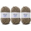 Hello Love - Baby Blanket Yarn 300g - Biscuit