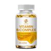 Vitamin B Complex Supplement 8 Super B Vits 120 Capsules with Choline & Inositol