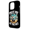 Meet Me at the Net Beach Volleyball Case for iPhone 15 Pro