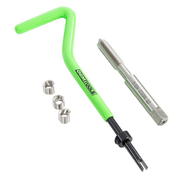 OEMTOOLS 25626 M6-1 Fix-A-Thread Spark Plug Thread Repair Metric Kit