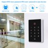 ReaIOKbii Security Keypad Access Control IP68 Waterproof RFID Keyboard Controller Reader 2000 Users 10ID Key Fob For Access Control Kit System Backlit Keypad