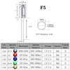 Juasky 150pcs 5mm LED Diode Light Clear Red LED Light Emitting Diode for Science Experiment DIY Project