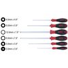 Wiha 36792 6-Piece Metric MagicRing Ball End Hex Driver