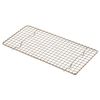 Update International 5" x 10" Rectangular Chrome-Plated Wire Pan Grate