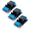 Innfeeltech 3pcs DC 24V Relay Module 1 Channel Relay with Optocoupler High or Low Level Trigger Expansion Board