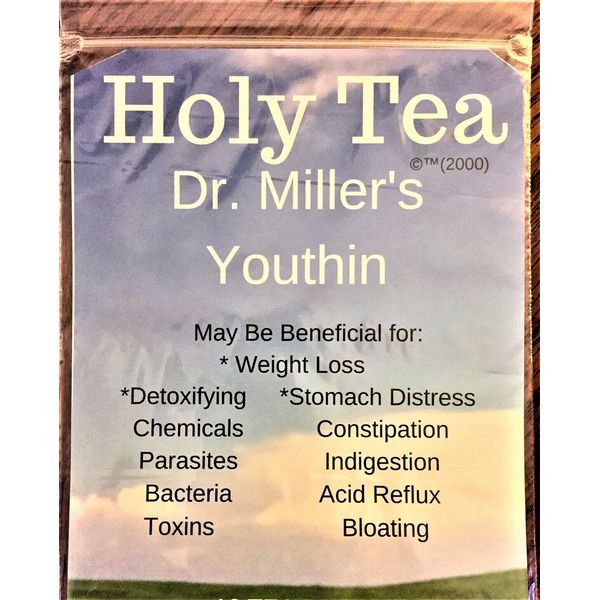 Dr Millers YouTHIN™ HOLY TEA - Four Month Supply (32 bags) HUGE SALE! - FREE S/H