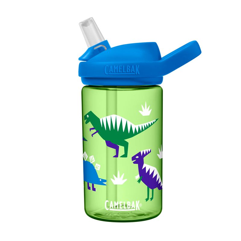 CamelBak Eddy+ Kids 14 Oz Water Bottle With Tritan Renew Straw – Leak-Proof, Spill-Proof, Snowman Sled Design