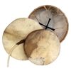 Shaman drum round with goat skin, Frame Drum, handmade … (12")