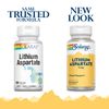 Solaray Lithium Aspartate - 100 Capsules - 5 mg
